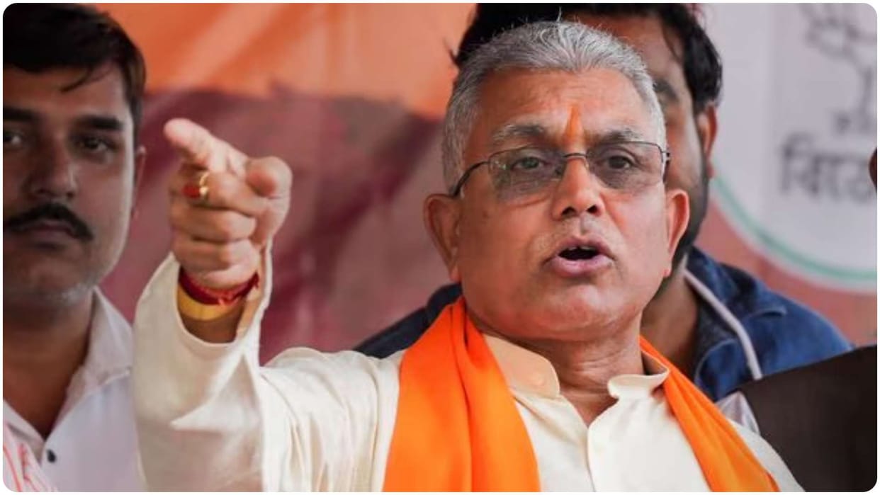 West Bengal Dilip Ghosh accuses TMC MP Abhishek Banerjee, says his name crops up in several cases.
