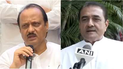 अजित पवार और प्रफुल्ल पटेल (फाइल)