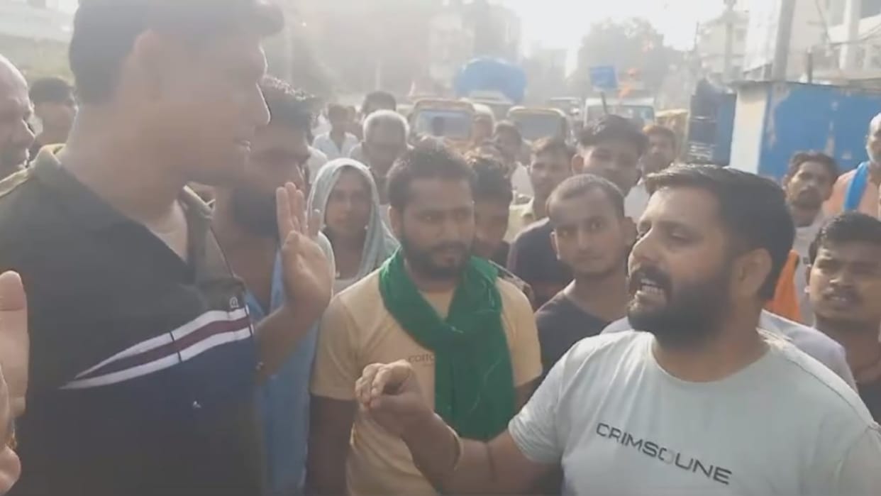 Bihar News: People in Jehanabad are upset due to lack of water; protested by blocking NH110, traffic disrupted