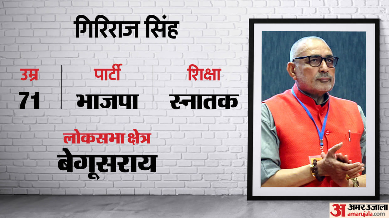 Modi Cabinet: BJP's fire brand leader Giriraj Singh becoming minister; Begusarai; Hindutva; PM Modi