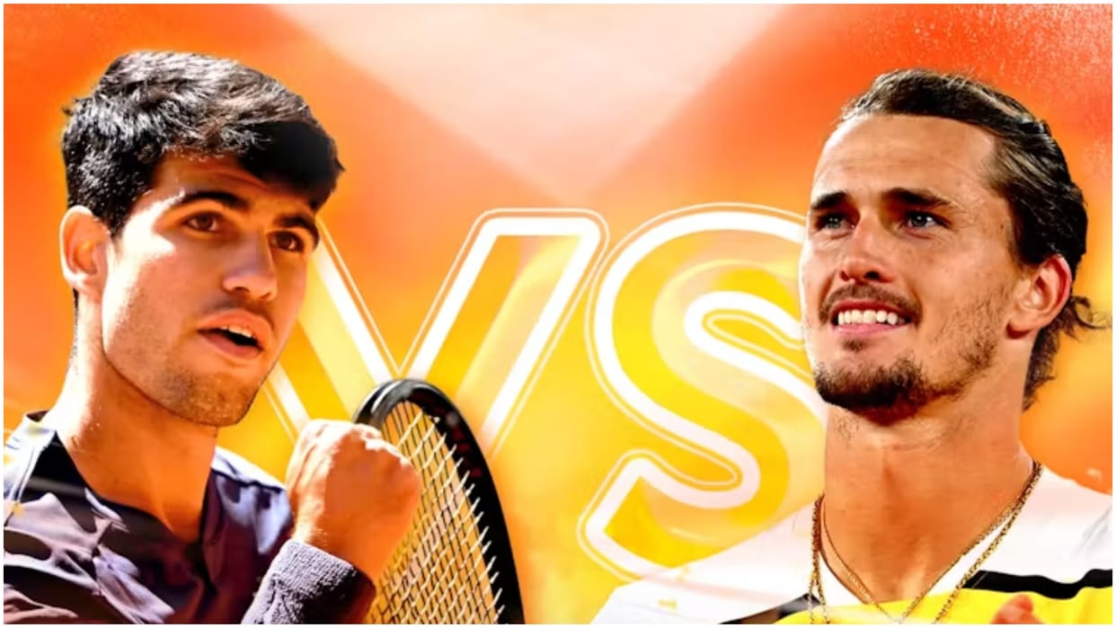 French Open Final Live Carlos Alcaraz vs Alexander Zverev Mens Singles Final Live Stats Head to Head