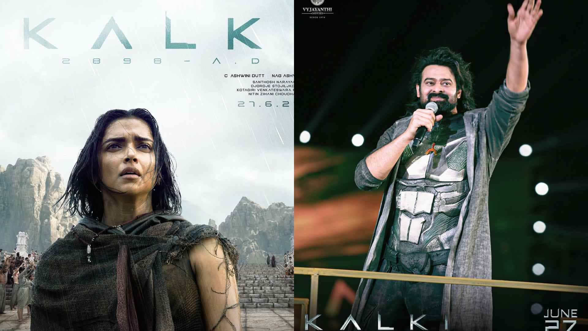 Kalki 2898 AD Trailer launch is now very simple wonder car Bujji seen on Juhu beach Mumbai Prabhas deepika