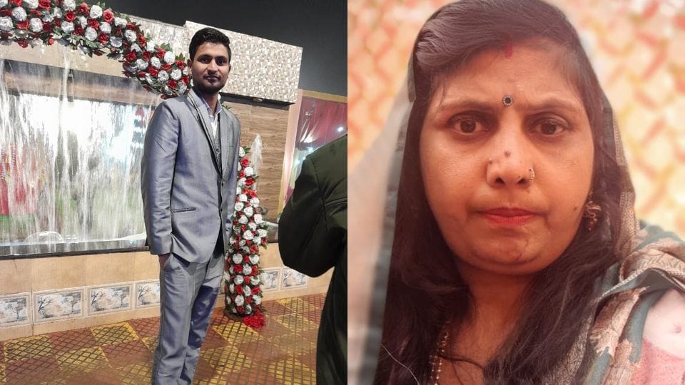 Mother and son died in road accident in Ghaziabad