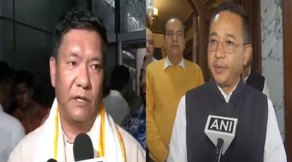 sikkim and arunachal pradesh new government oath ceremony prem singh tamang pema khandu hindi news updates
