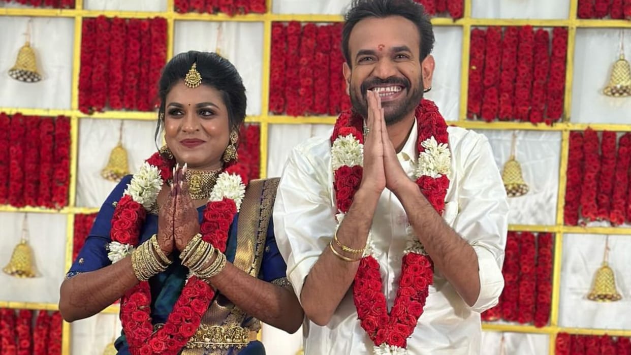 Premgi Amaren got married director Venkat Prabhu shared the pictures on Social Media