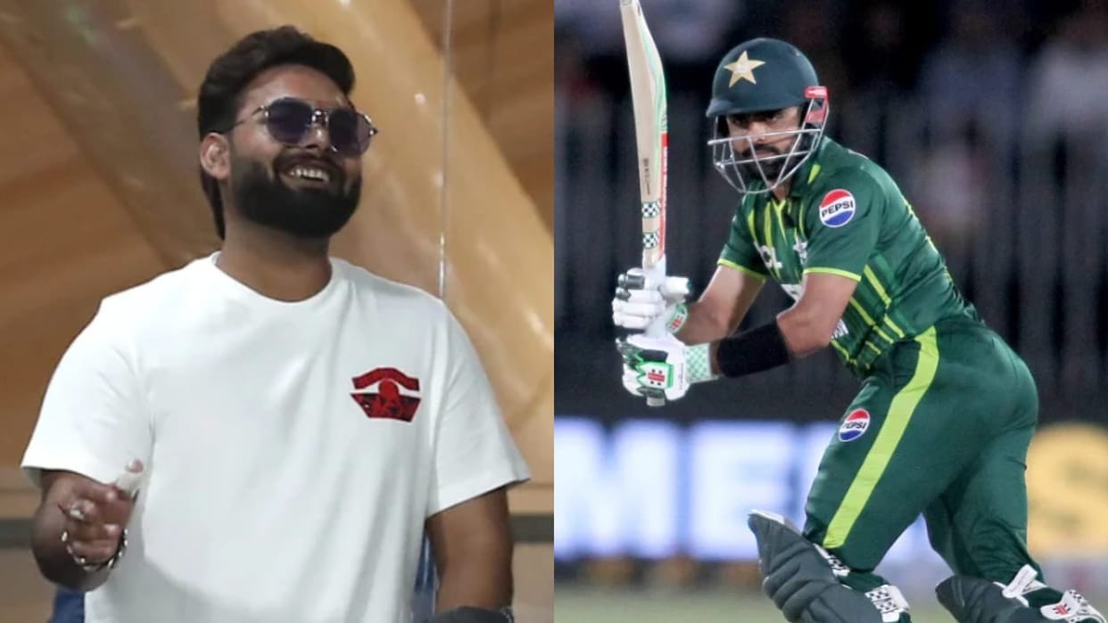Before IND vs PAK match rishabh pant made fun of Babar Azam, made hilarious comment t20 world cup 2024