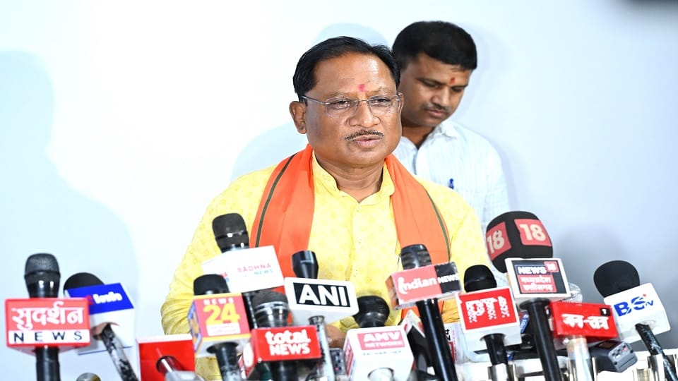 CM Sai said got blessings in the elections fulfilled the promise of Modi guarantee