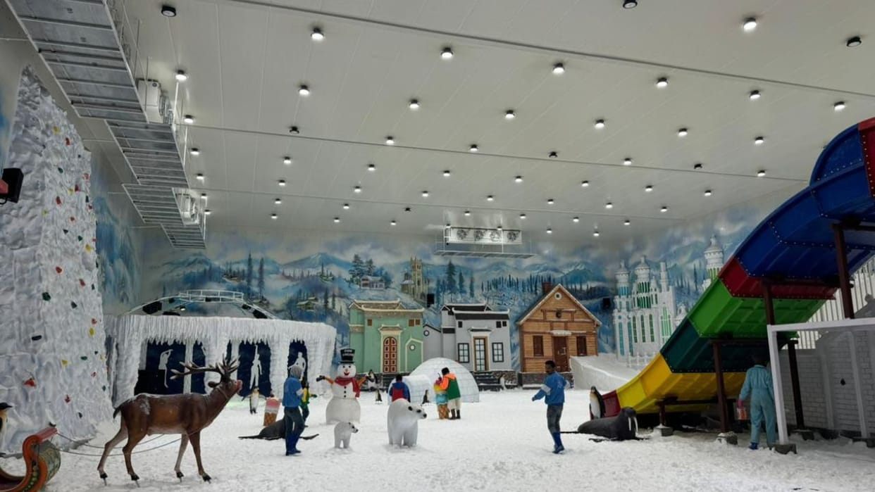 Snow Kingdom built in Kufri you can enjoy snow for 12 months
