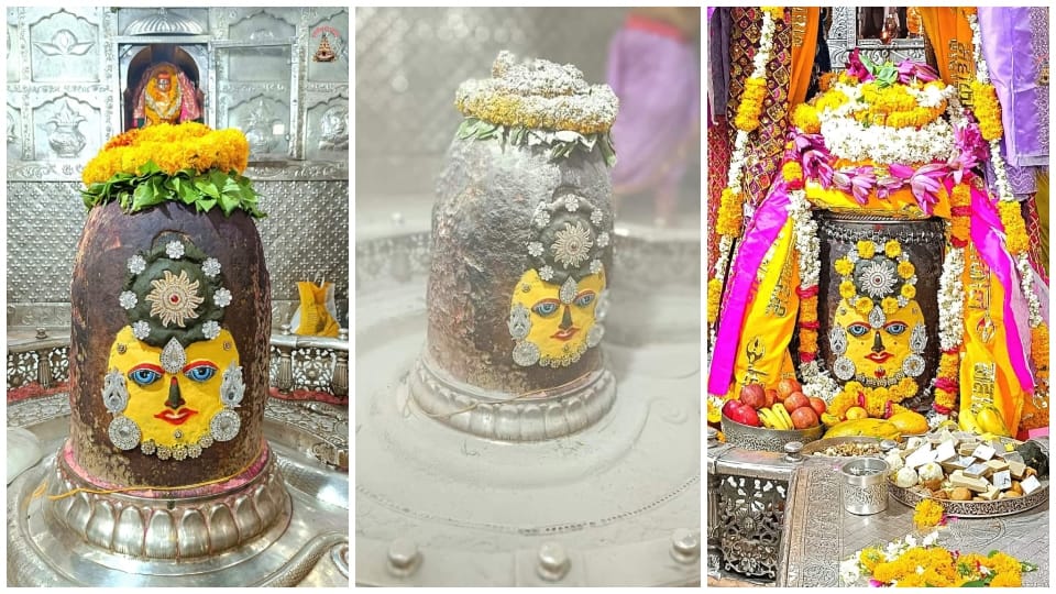 Ujjain News: Baba Mahakal shines with sun on his head, this is how make-up happened in Bhasmarti