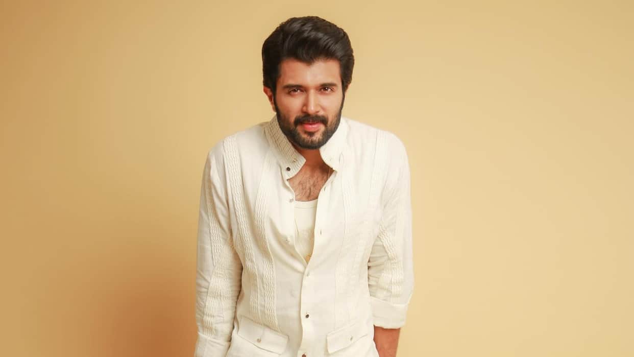 Vijay Deverakonda's picture leaked from the set of VD 12 makers gave an update on the first look and shooting