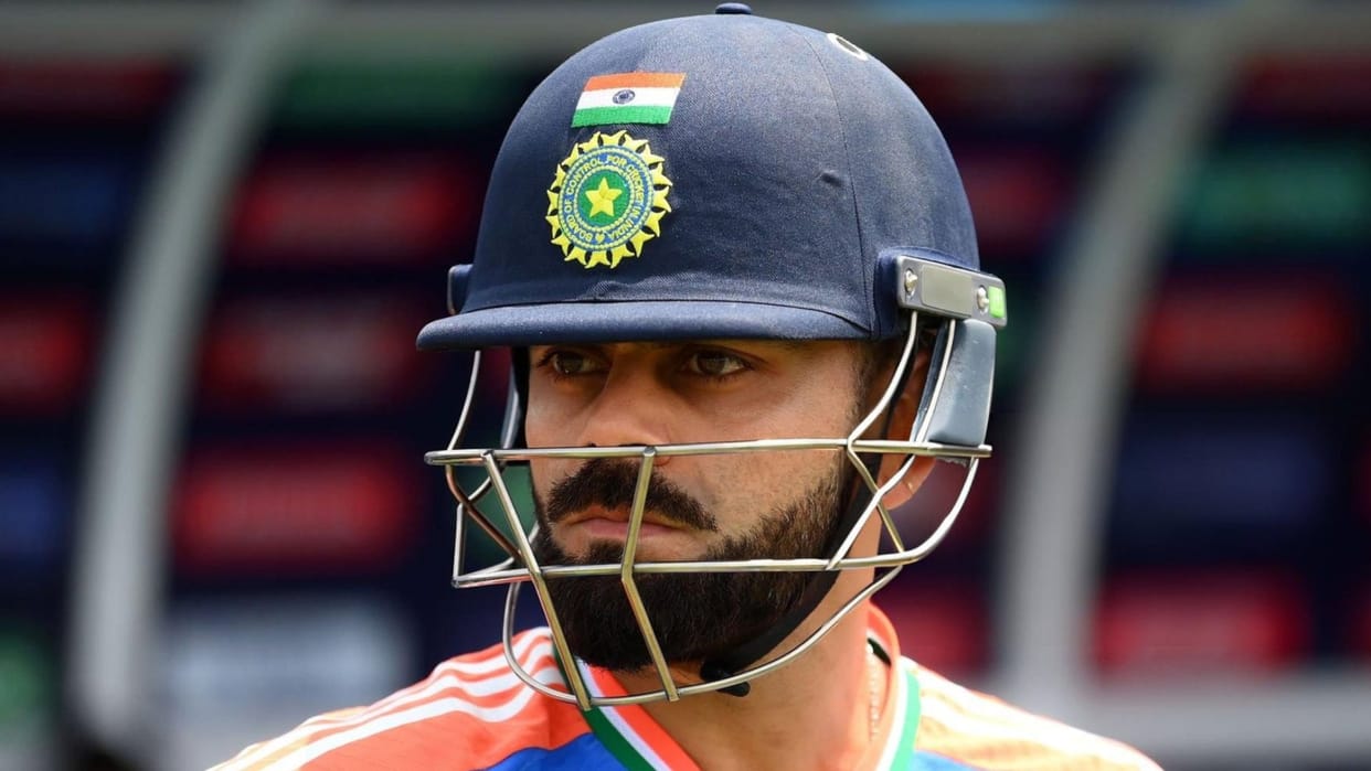 T20 World cup : Virat kohli once again failed as an opener got out in duck against USA in T20 World cup match