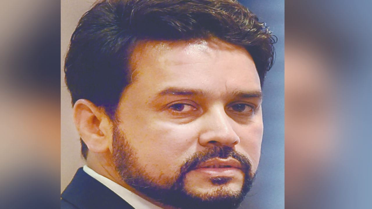 सांसद अनुराग ठाकुर।