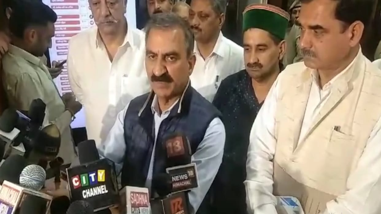 CM sukhvinder Sukhu said will raise the issue of disaster relief package with PM Modi, independents mla