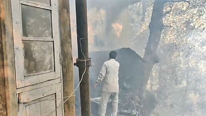 Chamba Forest Fire Due to forest fire records were burnt in the divisional office of PWD in Dalhousie