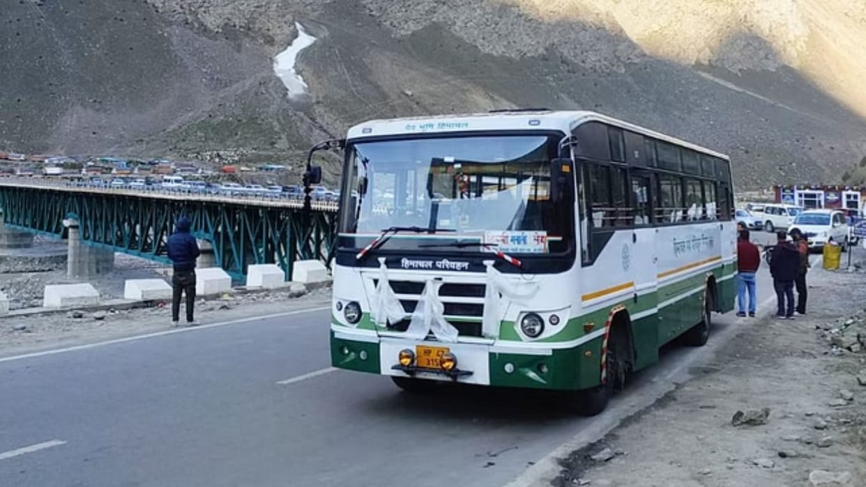 HRTC Bus will run on Leh-Delhi route from Tuesday Morning 11 June