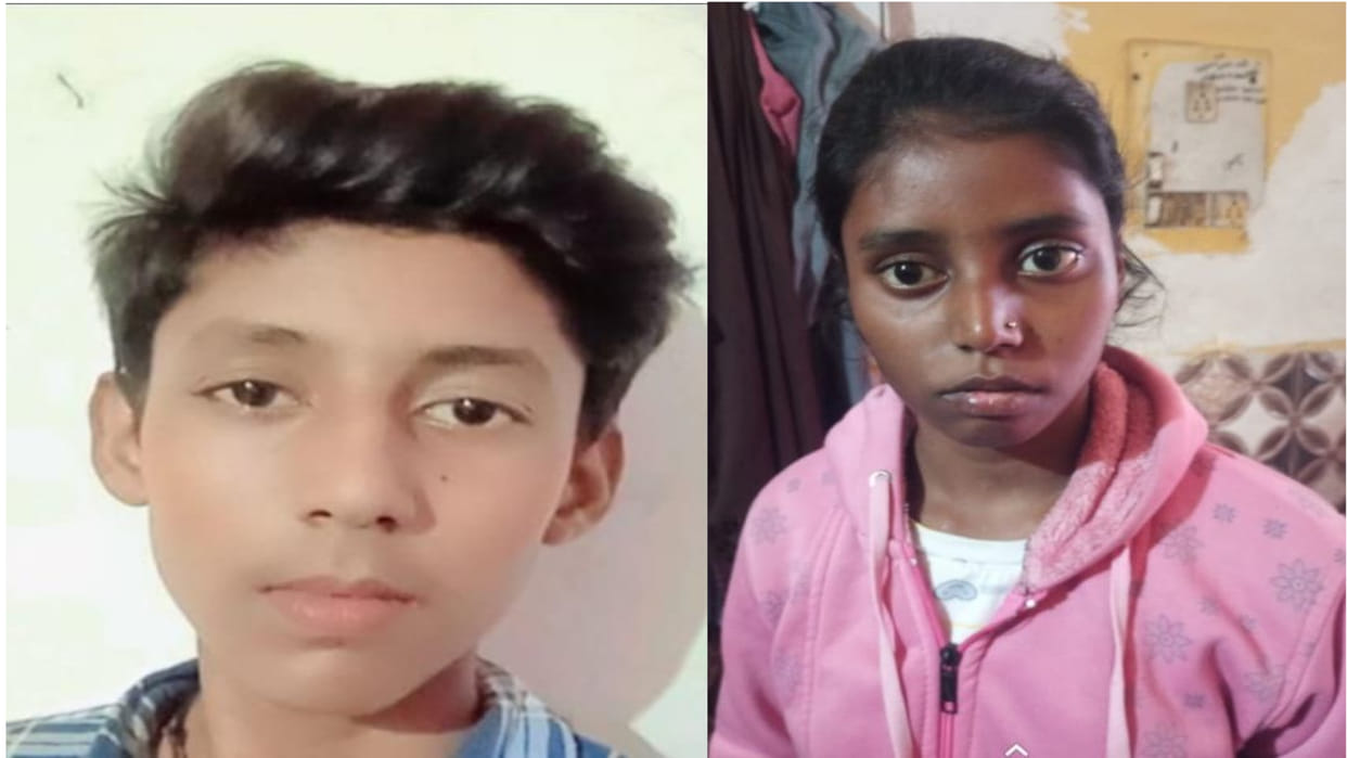 Brother and sister crushed to death by dumper  in Gorakhpur