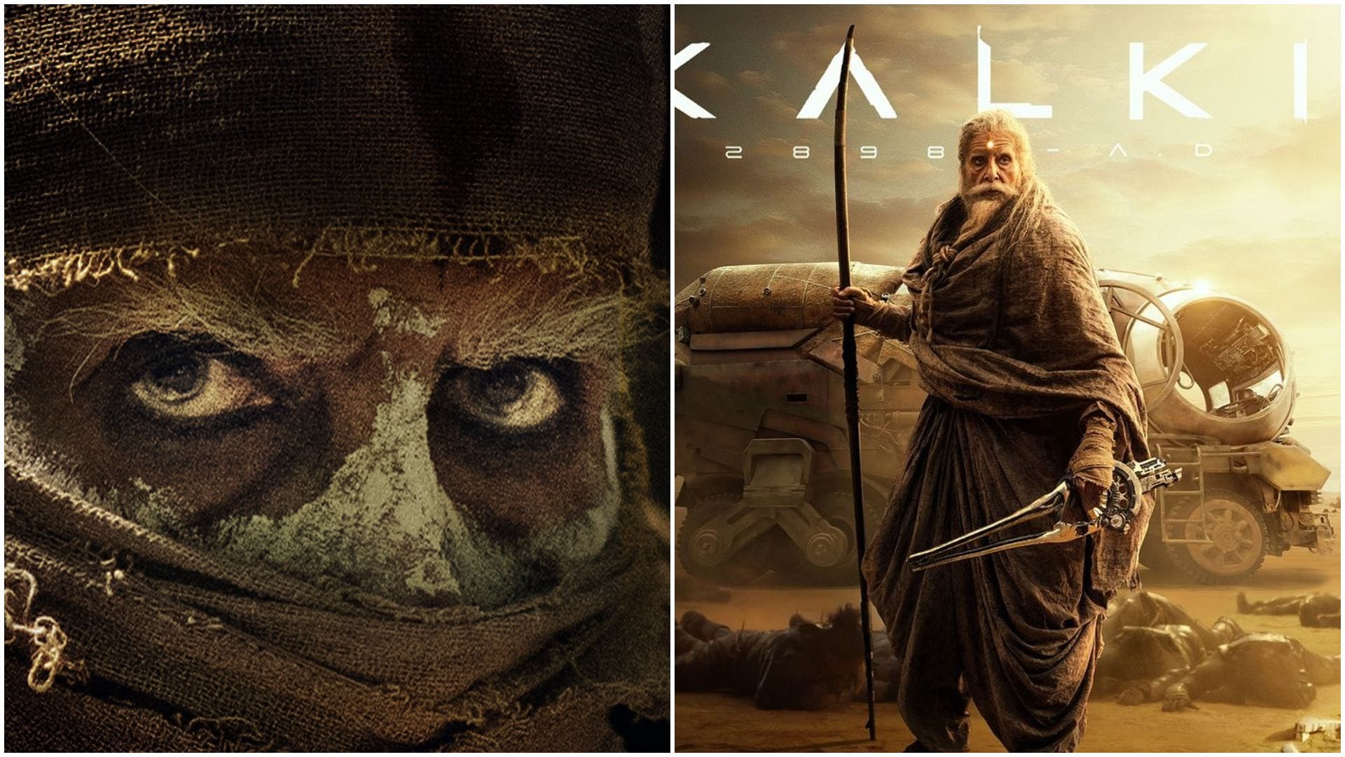 Kalki 2898 AD Trailer shows imaginary world of Bhairav Kashi Ashwatthama Prabhas Deepika Amitabh Bachchan