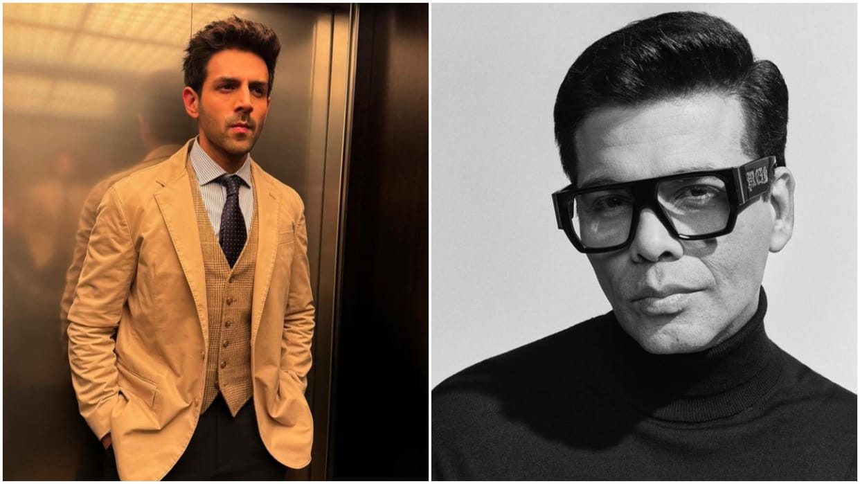 Kartik Aaryan talks about alleged rift with Karan Johar over Dostana 2 says I choose to stay silent even now