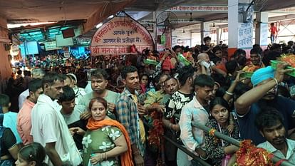 Mansa Devi Haridwar Huge crowd of pilgrims gathered at Maa Mansa Devi record read All Updates in hindi