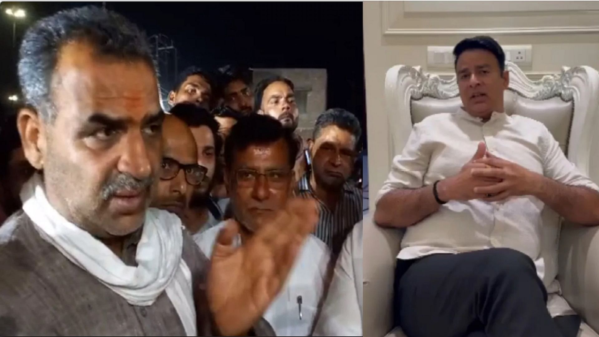 डॉ. संजीव बालियान और संगीत सोम।
