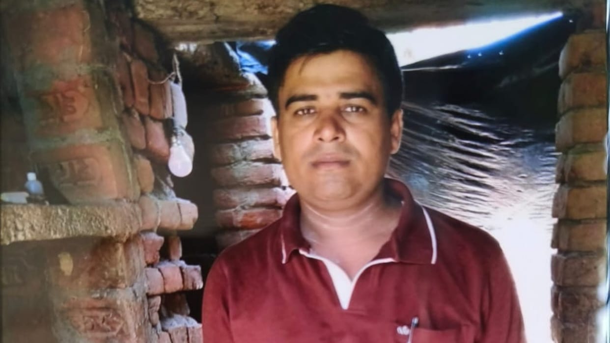 Nalanda News: Bank employee died in a road accident, an unknown vehicle ran over him and fled from spot