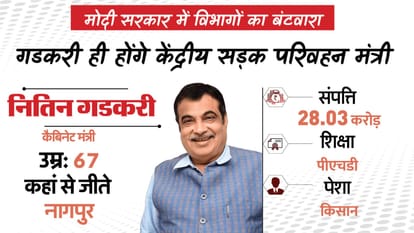 Nitin Gadkari: नितिन गडकरी लगातार तीसरी बार बने सड़क-परिवहन मंत्री, जानिए इस धाकड़ नेता के बारे में सब कुछ PM Modi Cabinet Portfolio Allocation Nitin Gadkari Becomes Road Transport Minister News in Hindi