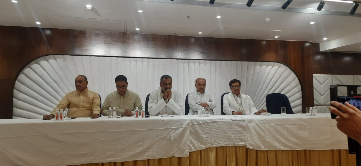 Muzaffarnagar: Saini blamed Baliyan district president for the defeat, Dr. Sanjeev Baliyan met the media tod