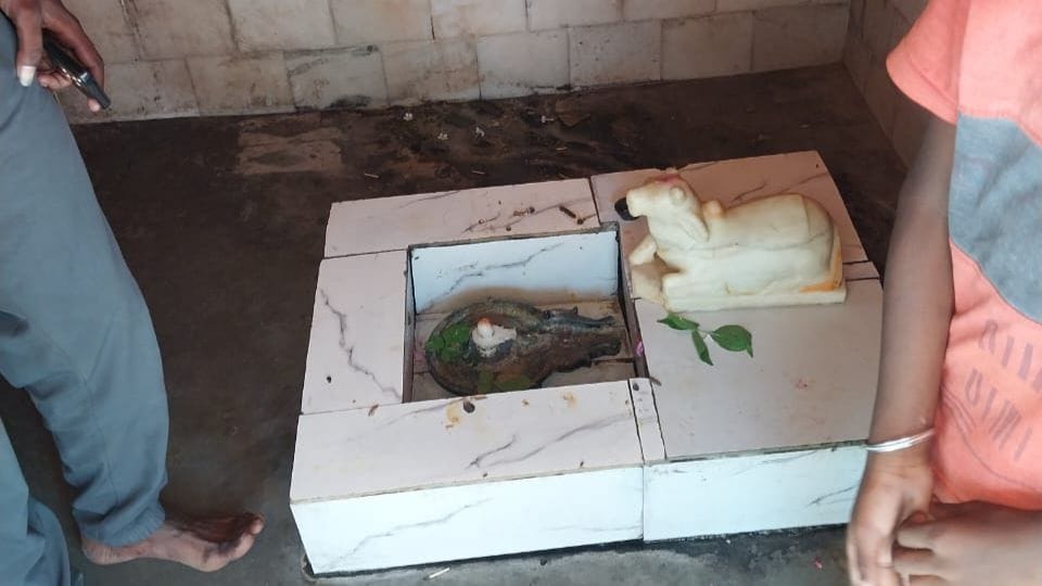 Shivalinga stolen from temple in Garhmukteshwar Hapur