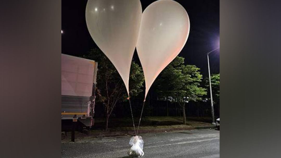 North Korea Send Trash Filled Balloons Towards South Korea Again news updates