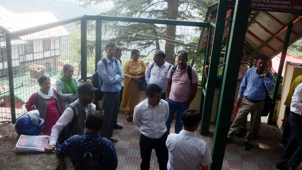Shimla News Central Pwd sealed the office of Deputy Director Primary Education