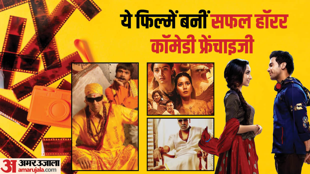 Thses are Top Horror Comedy Franchise including Kanchana Aranmanai Bhool Bhulaiyaa Stree