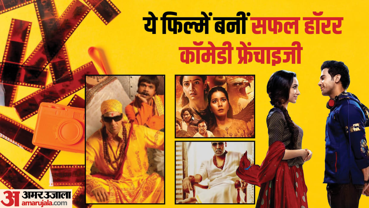 Thses are Top Horror Comedy Franchise including Kanchana Aranmanai Bhool Bhulaiyaa Stree