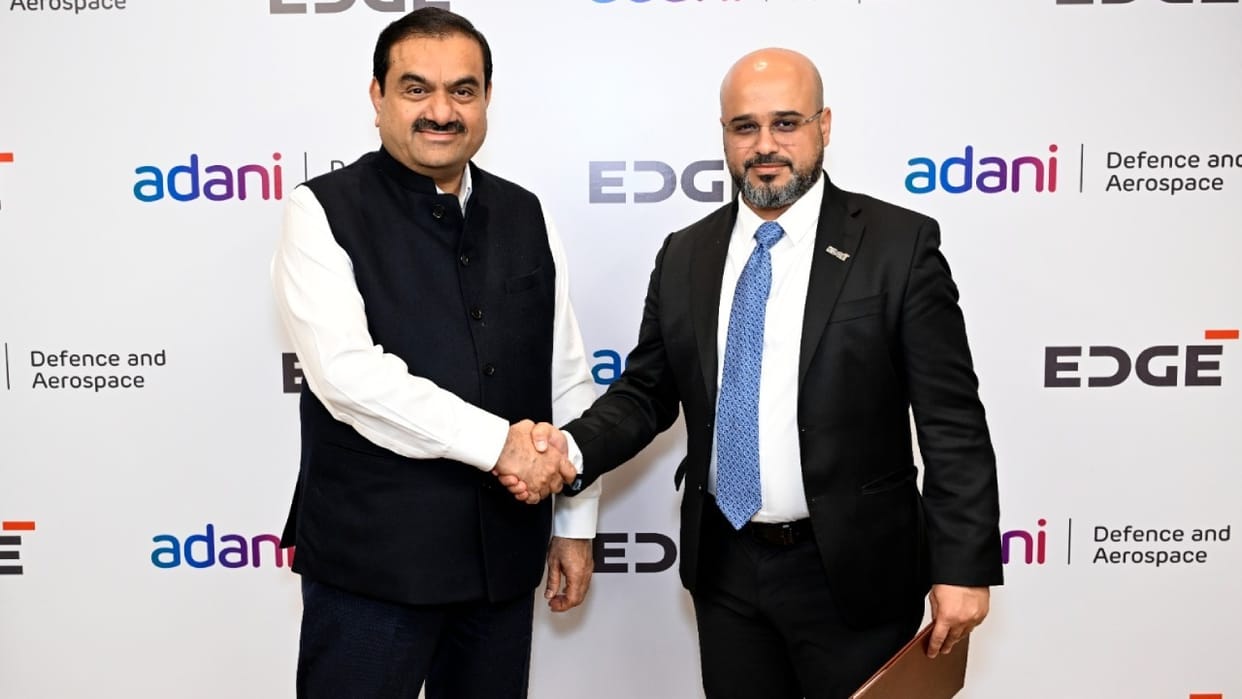 Adani Defense and Aerospace and Edge Group signed cooperation agreement related to defense sector