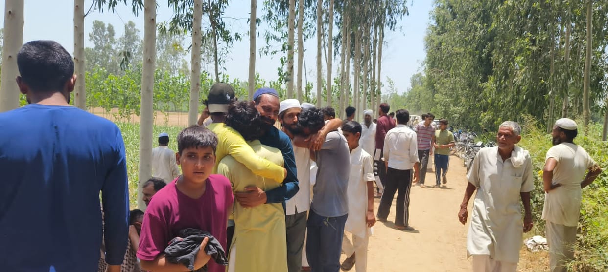 Murder In Shamli: Son killed his father by chopping him with a shovel