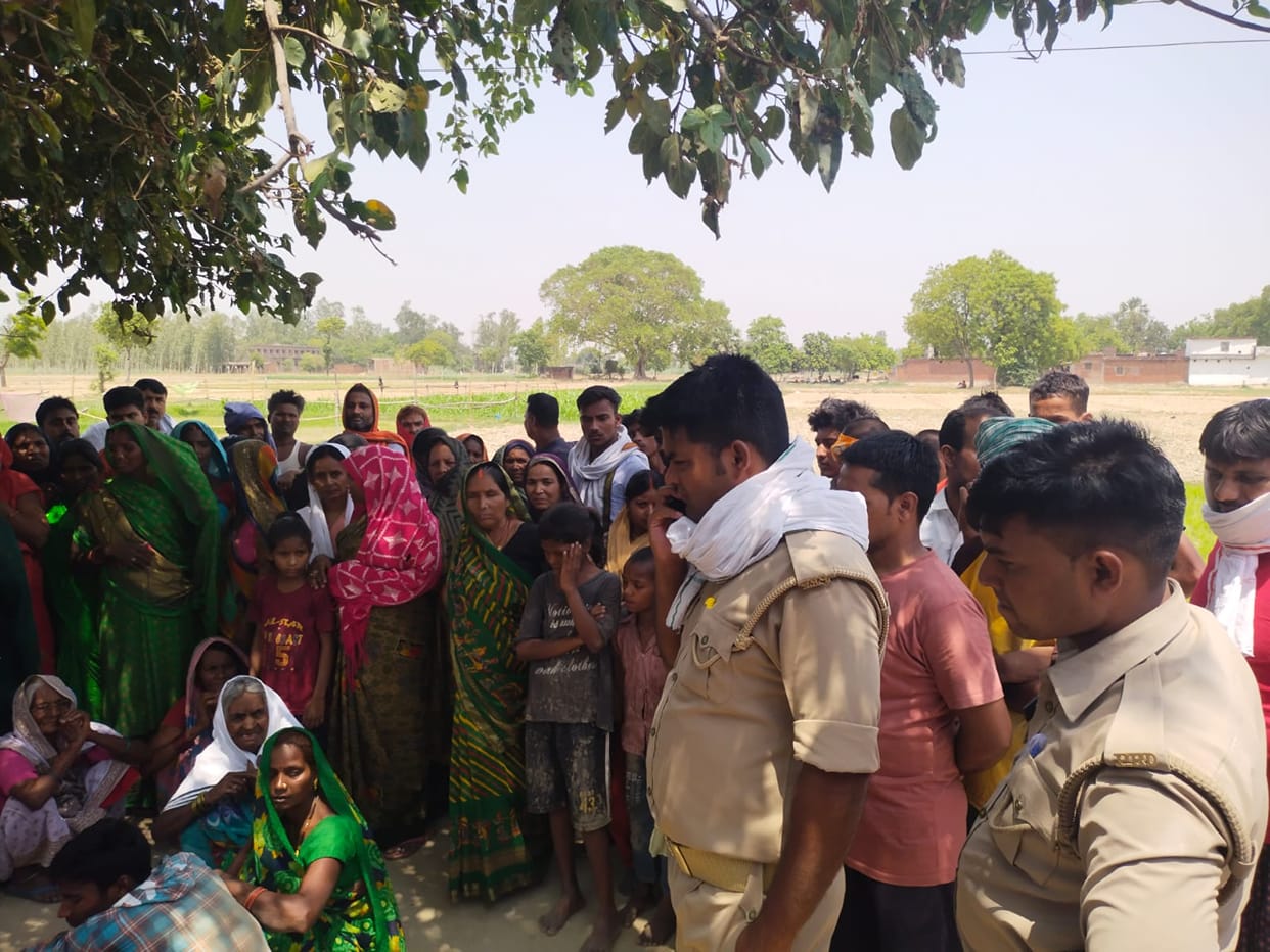 son murdered his mother by beaten with rod in azamgarh