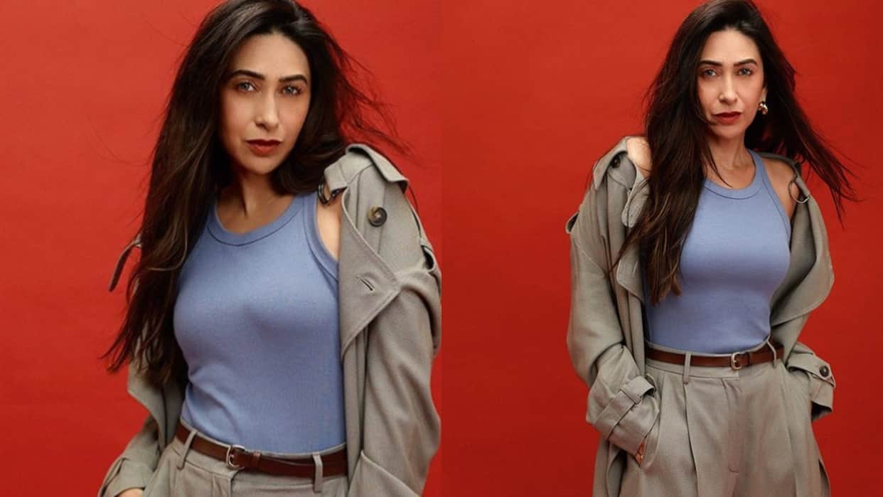 Karisma Kapoor looking stunning in her new photos Fashion designer Masaba Gupta wrote Shes the chicest