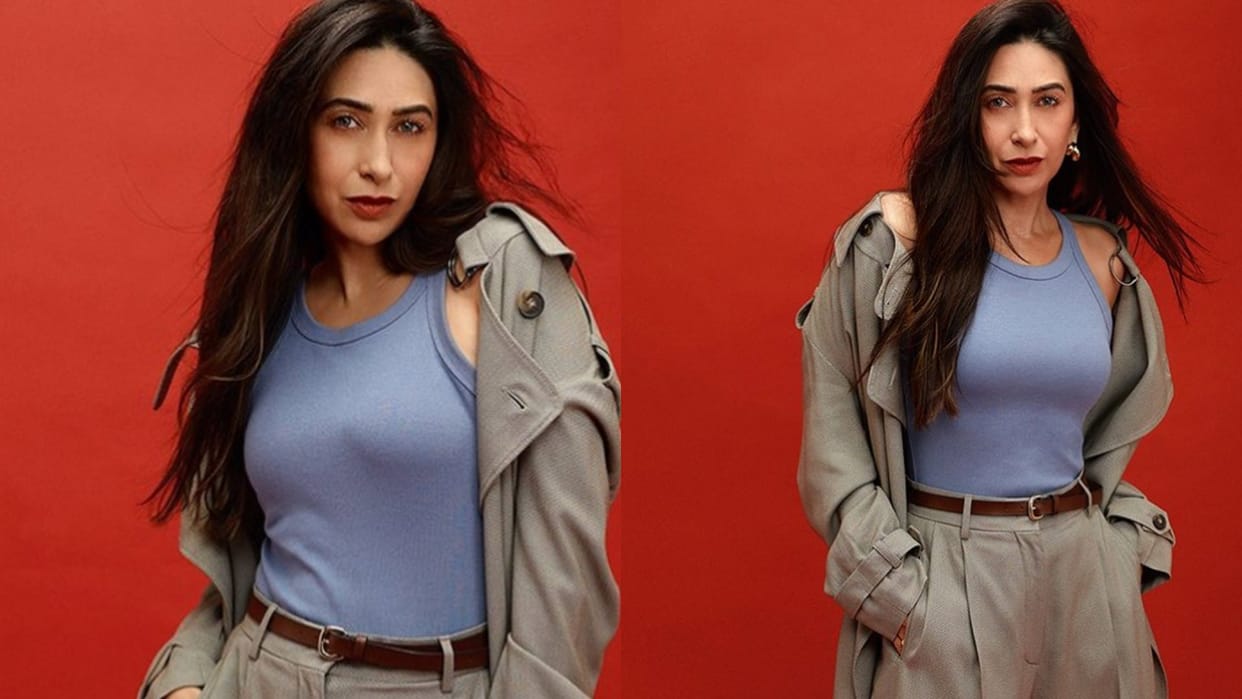 Karisma Kapoor looking stunning in her new photos Fashion designer Masaba Gupta wrote Shes the chicest