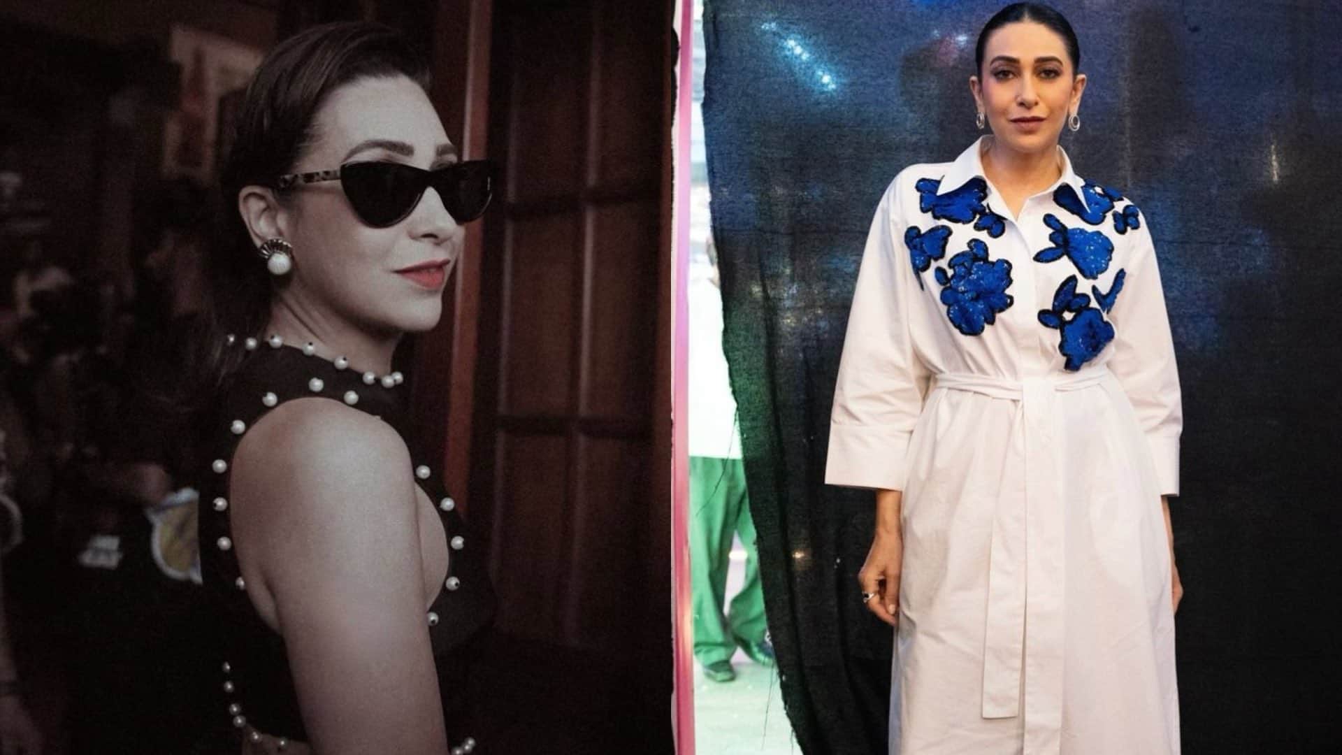 Karisma Kapoor looking stunning in her new photos Fashion designer Masaba Gupta wrote Shes the chicest