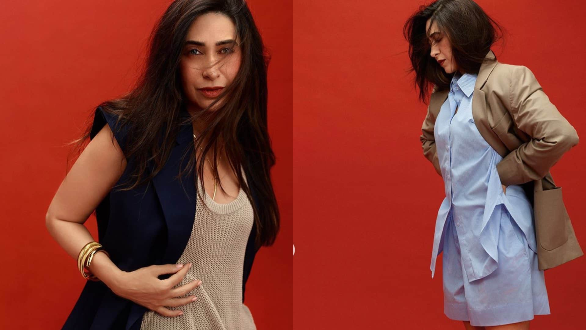 Karisma Kapoor looking stunning in her new photos Fashion designer Masaba Gupta wrote Shes the chicest