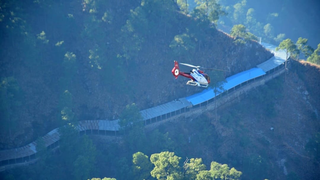 Jammu to katra Vaishno Devi helicopter service to resume from June 18 booking begins