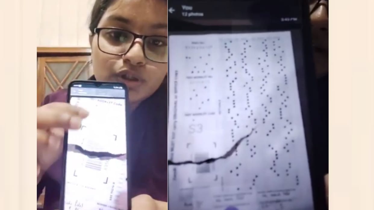 NEET Exam: Ayushi raises question on NTA statement.