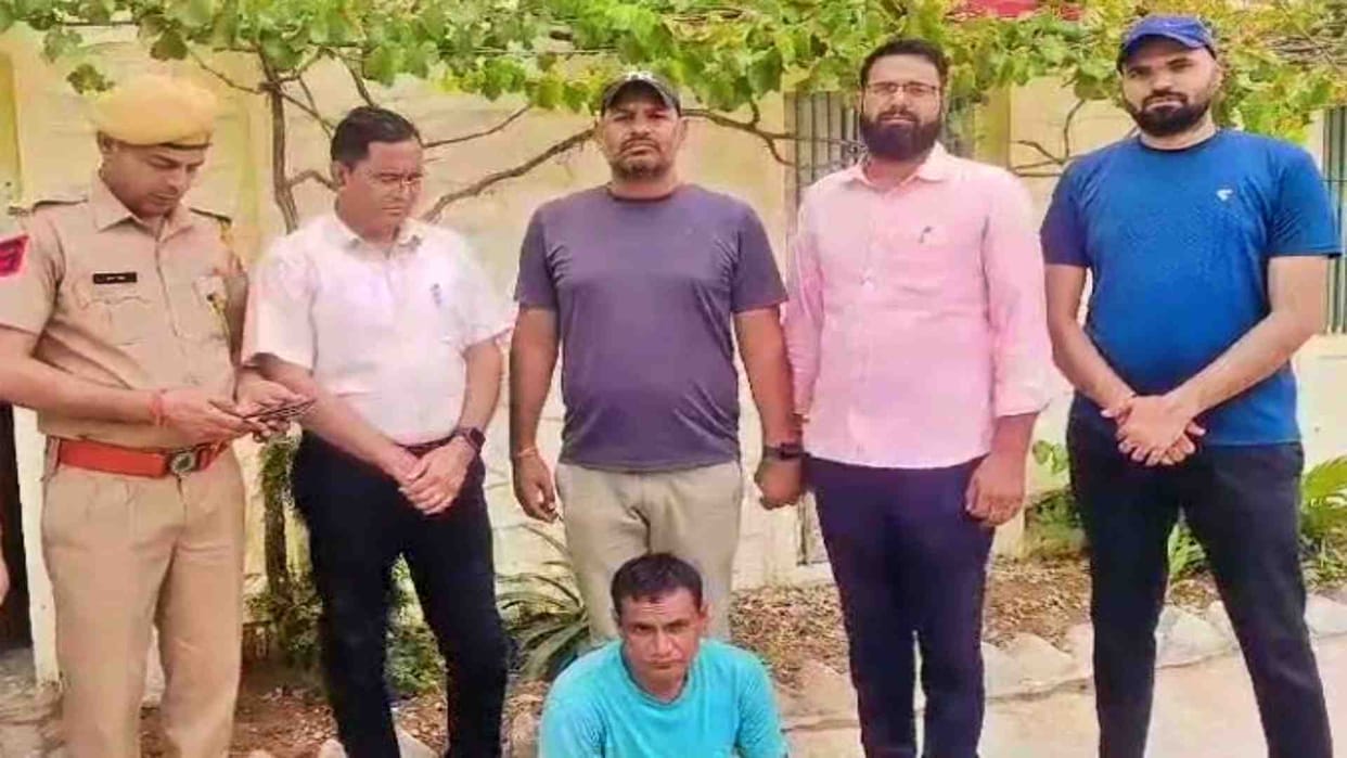 Jaipur News: Anti Gangster Task Force caught the criminal Bhavani Singh who was absconding for five years