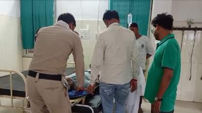 पिता पुत्र ने सब इंस्पेक्टर पर किया जानलेवा हमला,