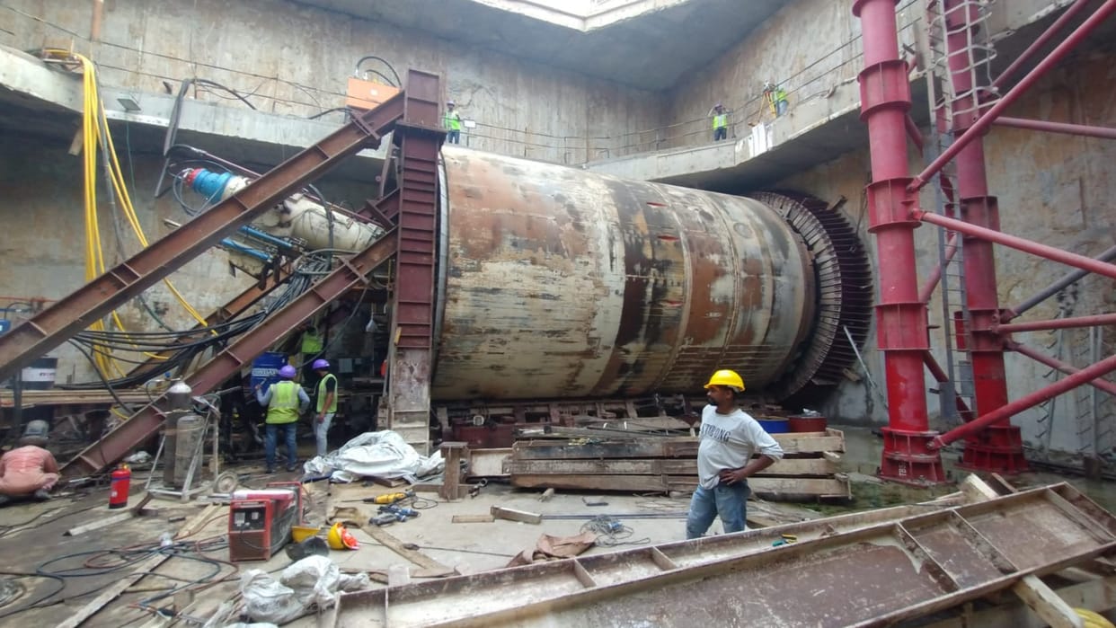 Patna Metro: Excavation of tunnel for metro track from Patna University to Gandhi Maidan started, know update