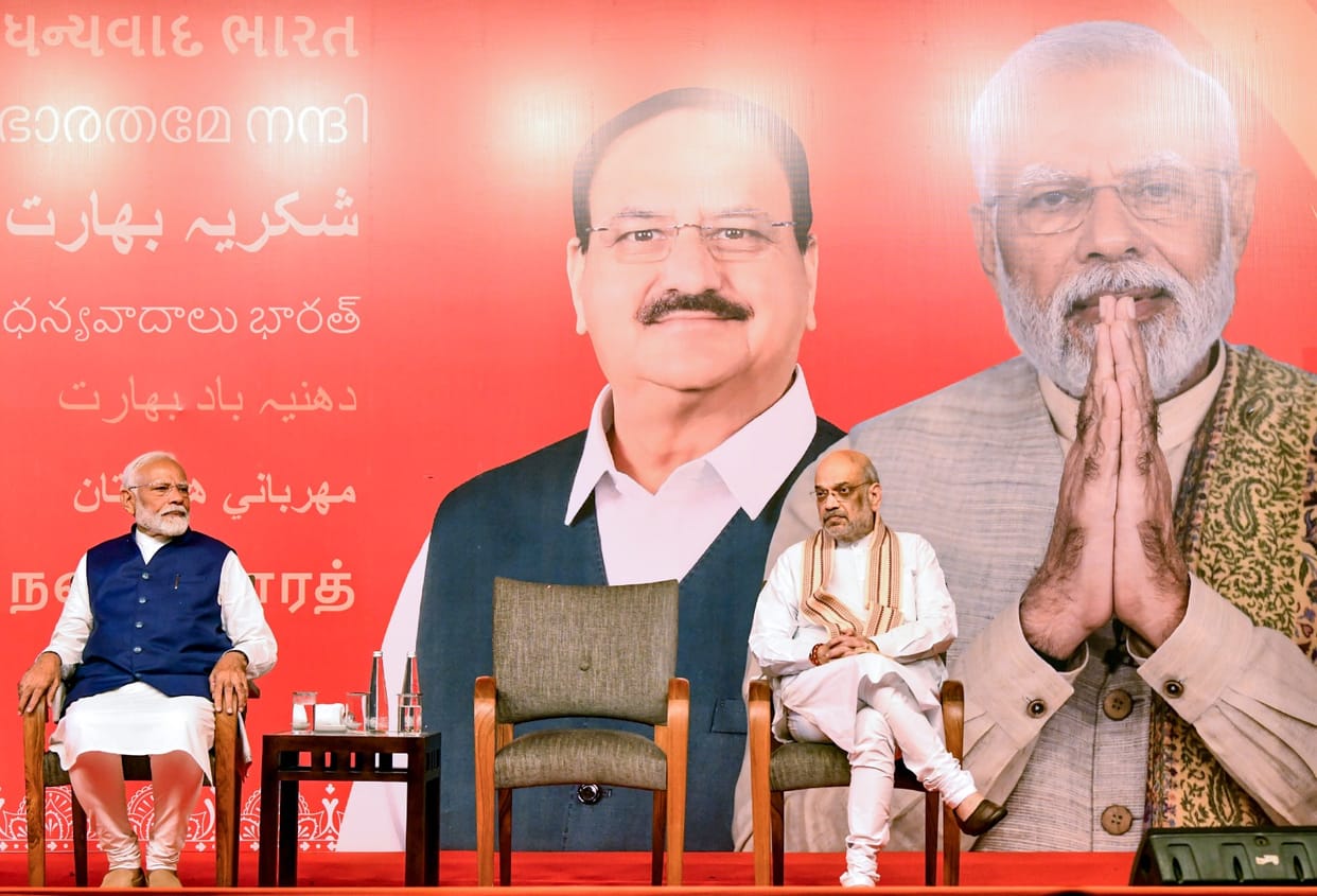 PM Modi Amit Shah pays homage to Pulwama terror attack martyrs Modi govt determined to destroy terrorists