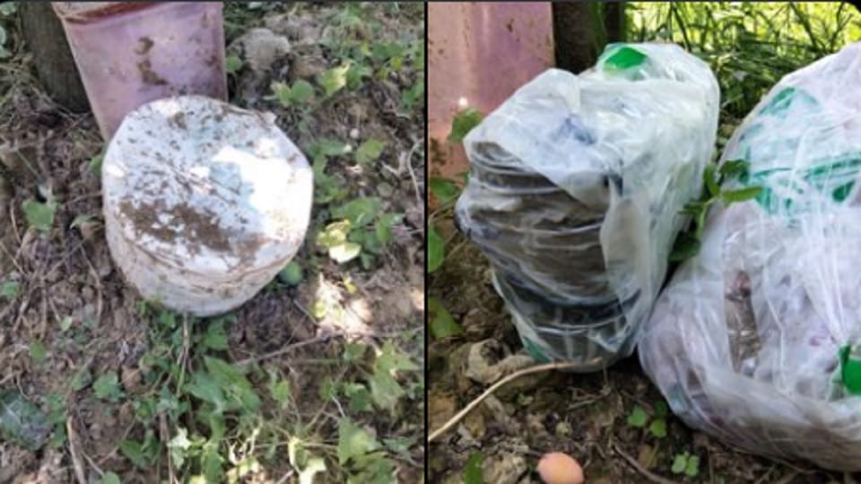 Security forces recovered two IEDs from Lashkar's OGW network