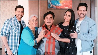 Shatrughan Sinha Hugs Sonakshi Sinha Husband-to-be Zaheer Iqbal gives his blessings Deets Inside