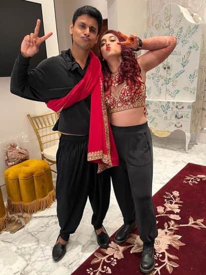 आयरा खान और नुपूर शिखरे