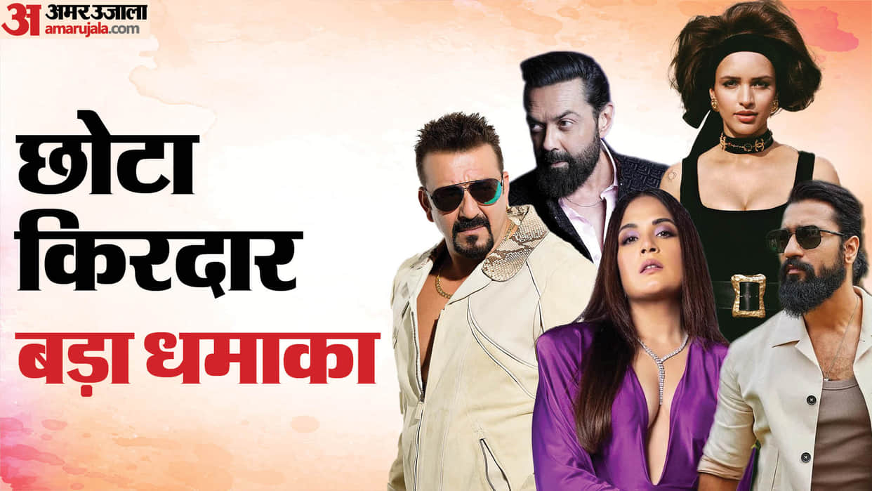 Celebs Get Famous in Less Screen Time Richa Chaddha Bobby Deol Tripti Dimri Vicky Kaushal Sanjay Dutt