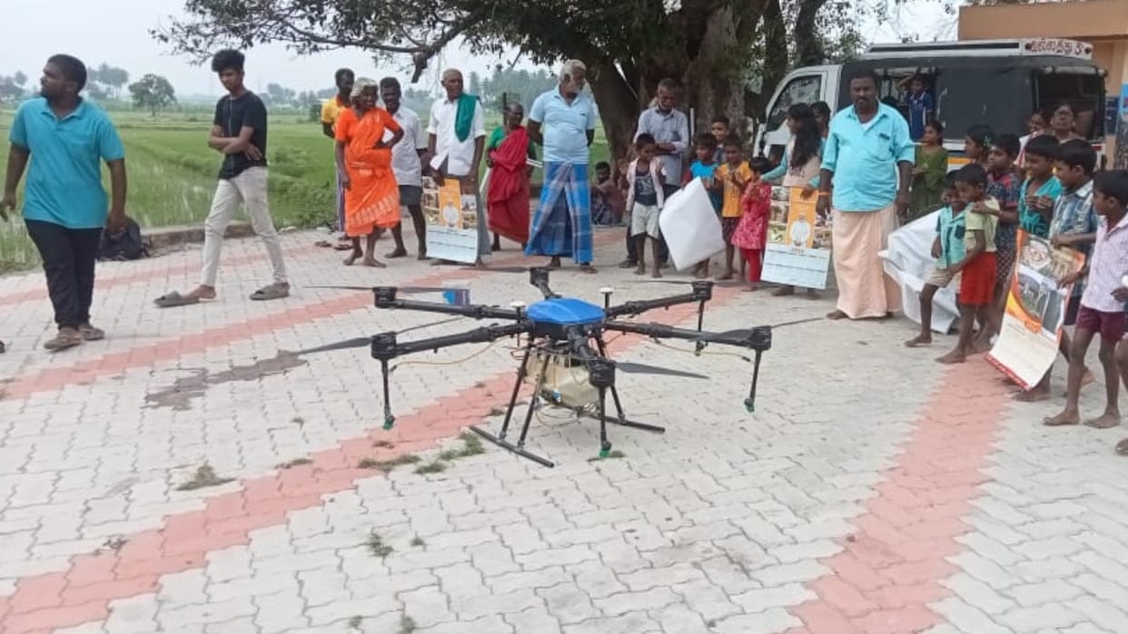 Drone Use For Farming Gets A Big Boost, more than 7,000 drones will be used by 2025